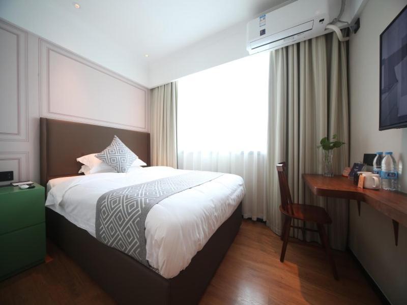 Gma Hotel Shanghai Wuning Road Zhenping Road Metro Station Exteriér fotografie